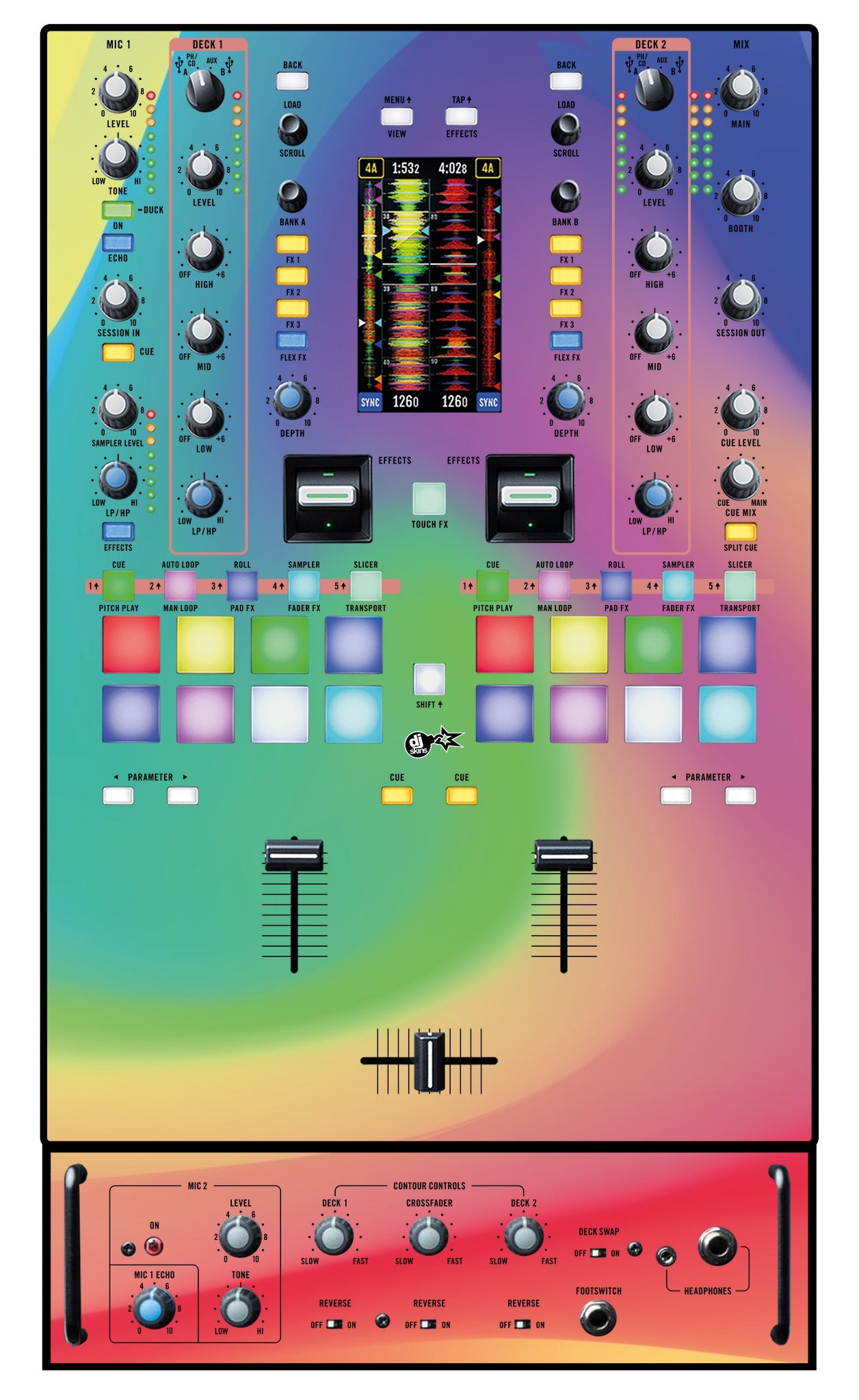 Rane 72 Skin Screensaver