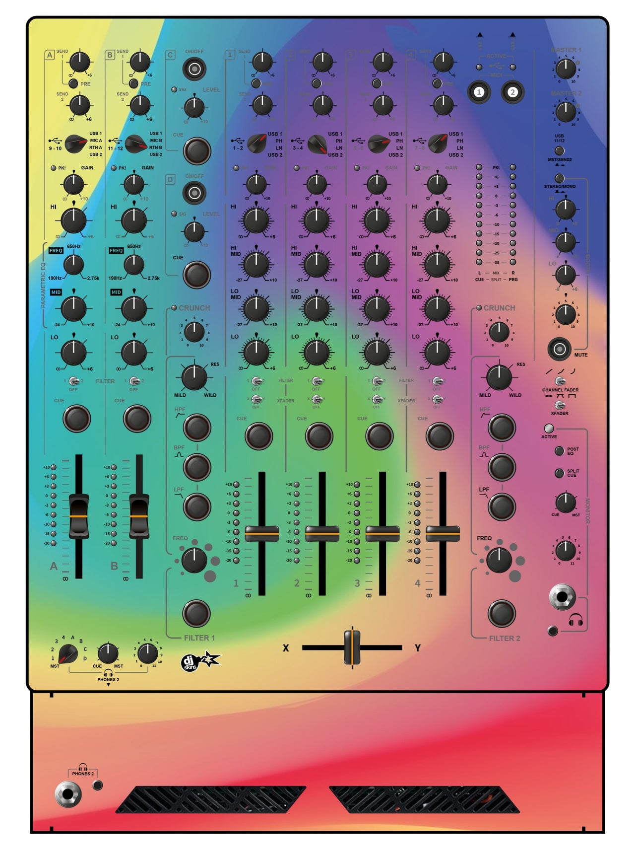 Allen and Heath XONE 96 Skin Screensaver