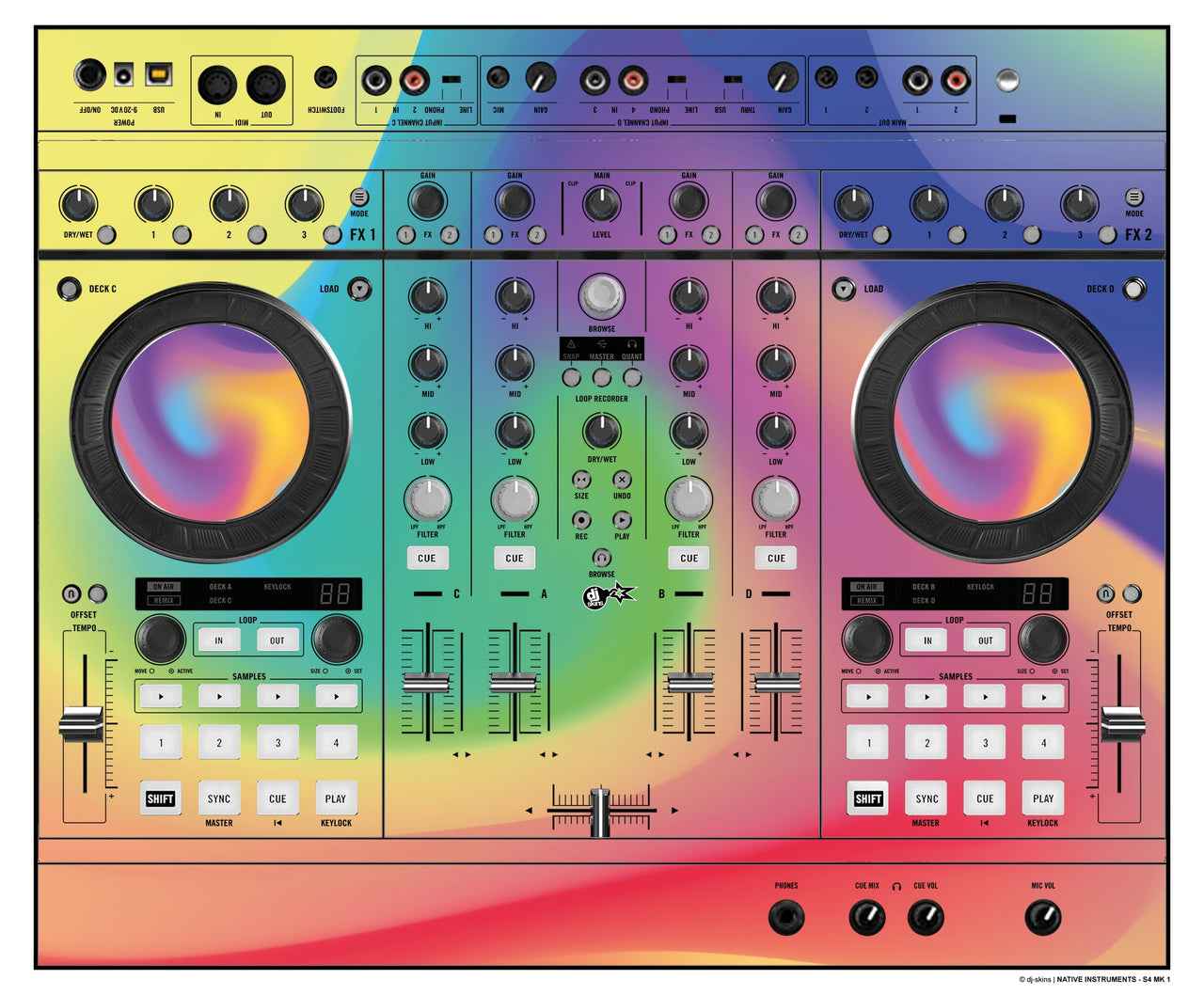 Native Instruments S4 MK1 Skin Screensaver