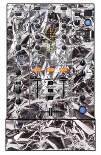 Pioneer DJ DJM 450 Skin Silvercrush