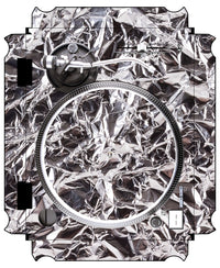 Technics 1200 / 1210 MK2 VERTICAL Skin Silvercrush