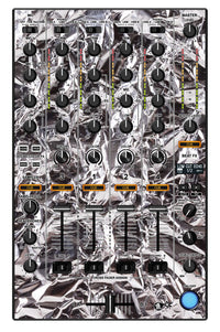 Pioneer DJ DDJ 1000 SRT MIXER Skin Silvercrush