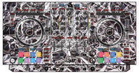 Pioneer DJ DDJ SX 2 Skin Silvercrush