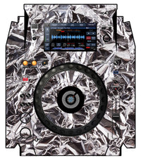 Pioneer DJ XDJ 1000 Skin Silvercrush