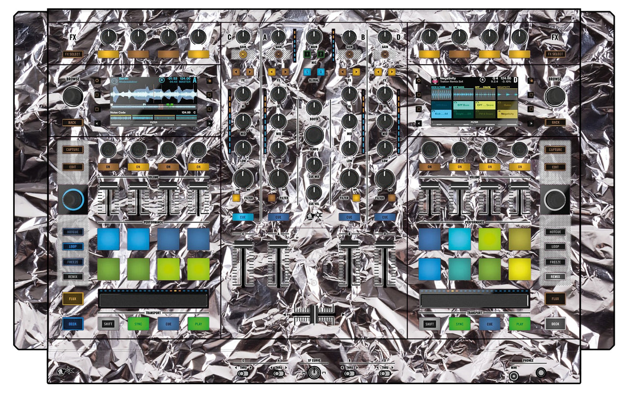 Native Instruments S8 Skin Silvercrush