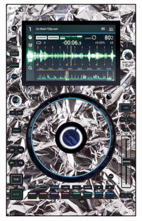Denon DJ SC 6000 Skin Silvercrush