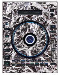 Denon DJ LC 6000 Skin Silvercrush