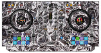 Pioneer DJ DDJ 800 Skin Silvercrush