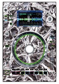 Denon DJ SC 5000 Skin Silvercrush