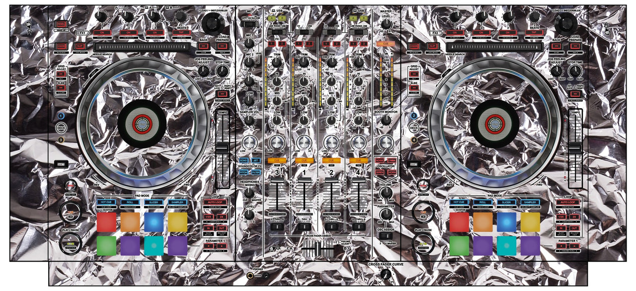Pioneer DJ DDJ SZ Skin Silvercrush
