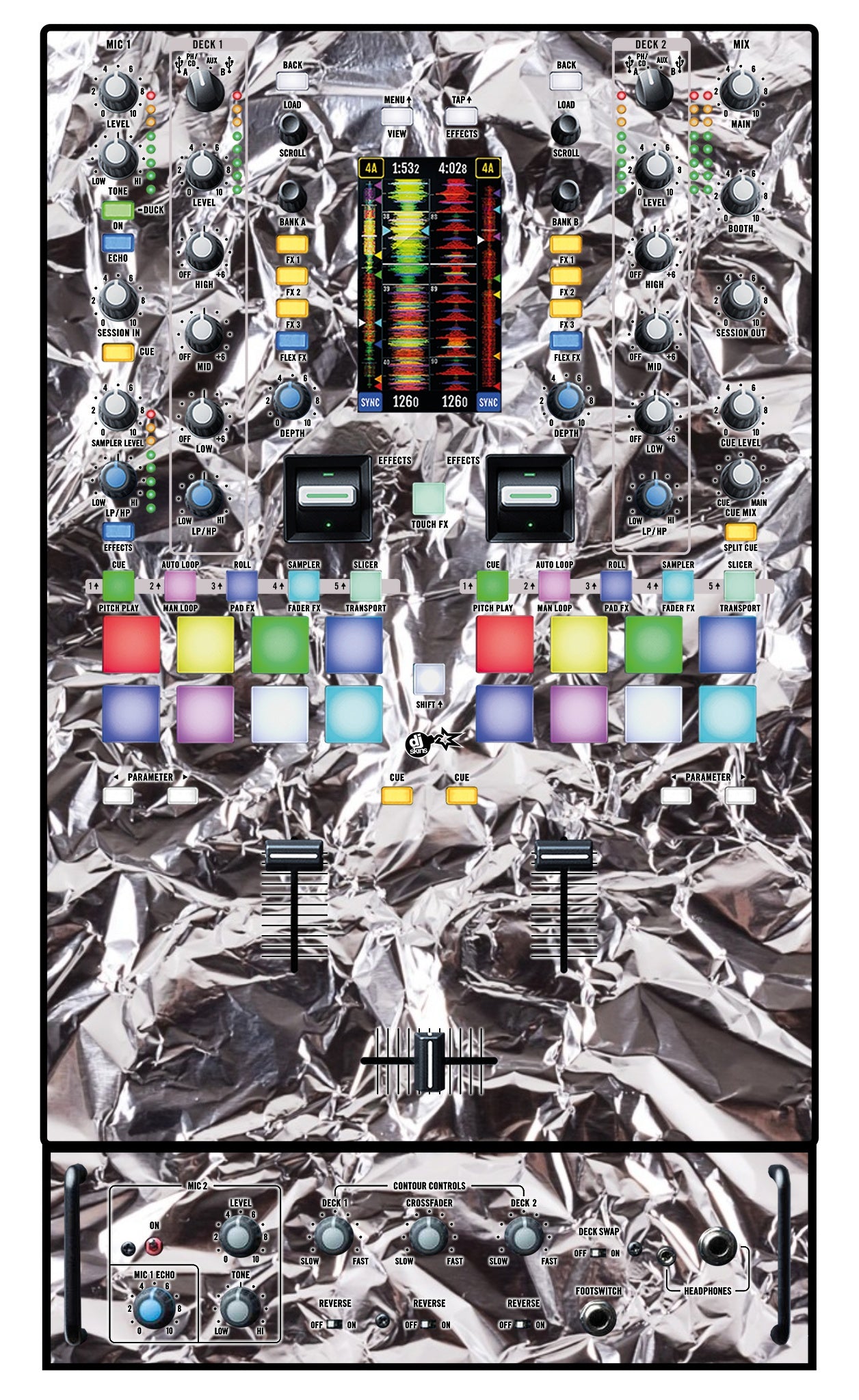 Rane 72 Skin Silvercrush