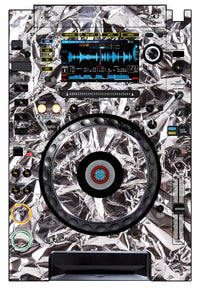 Pioneer DJ CDJ 2000 Skin Silvercrush
