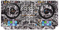 Pioneer DJ DDJ 1000 Skin Silvercrush