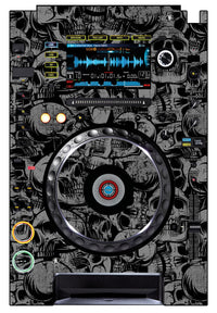 Pioneer DJ CDJ 2000 Skin Skull