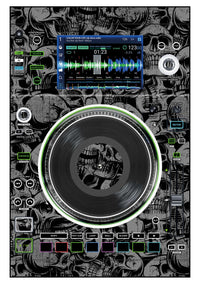 Denon DJ SC 5000 M Skin Skull