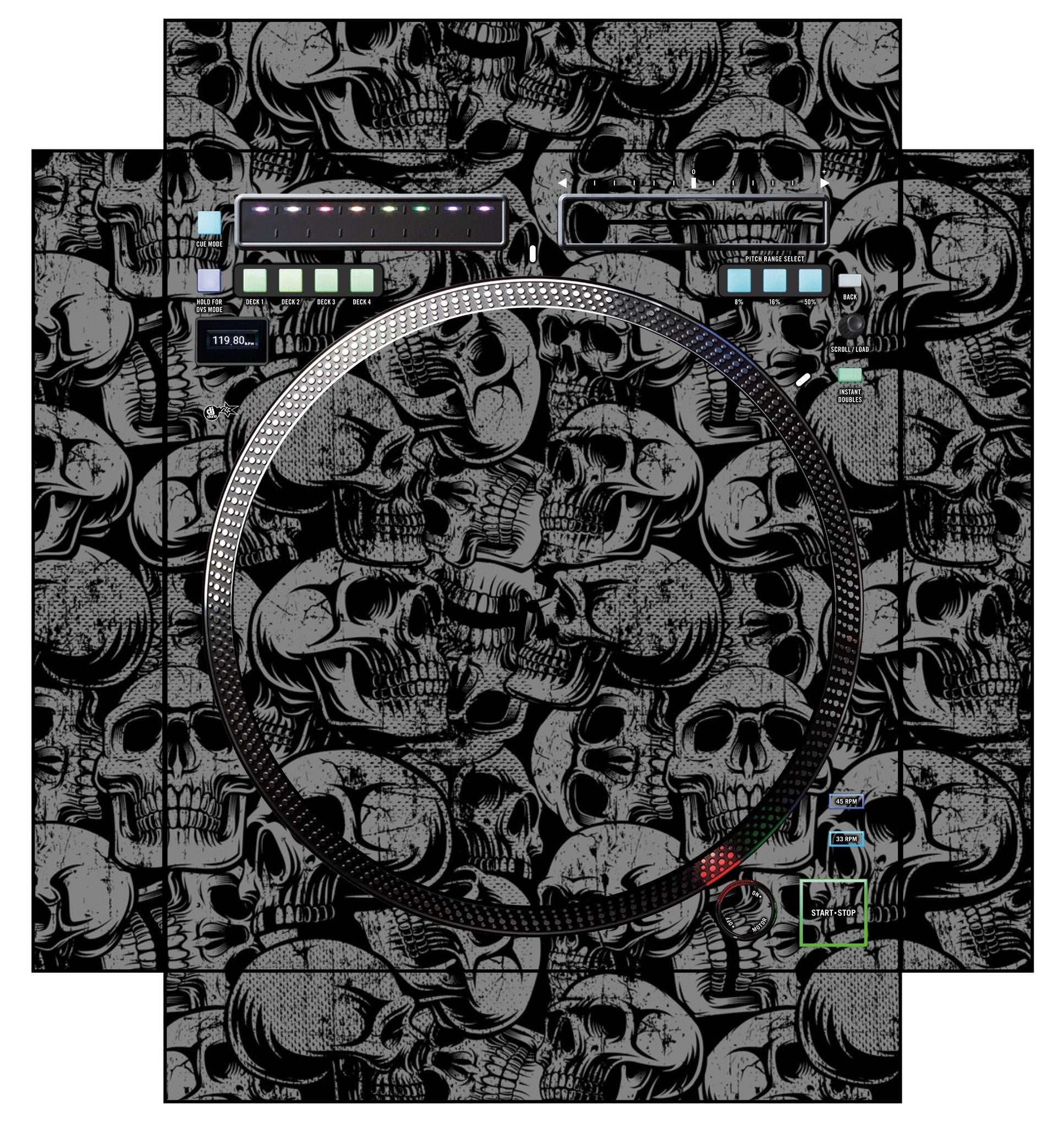 Rane TWELVE MK2 Skin Skull