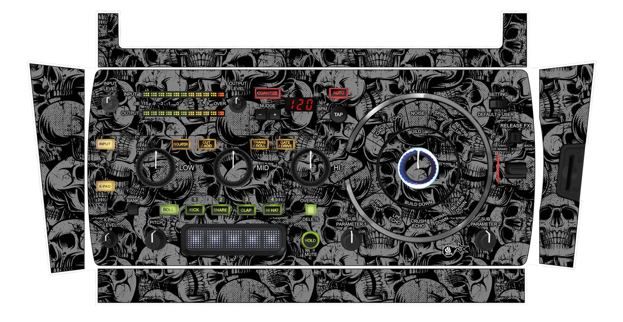 Pioneer DJ RMX 1000 Skin Skull