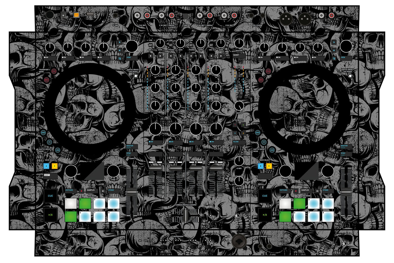 Native Instruments S4 MK3 Skin Skull