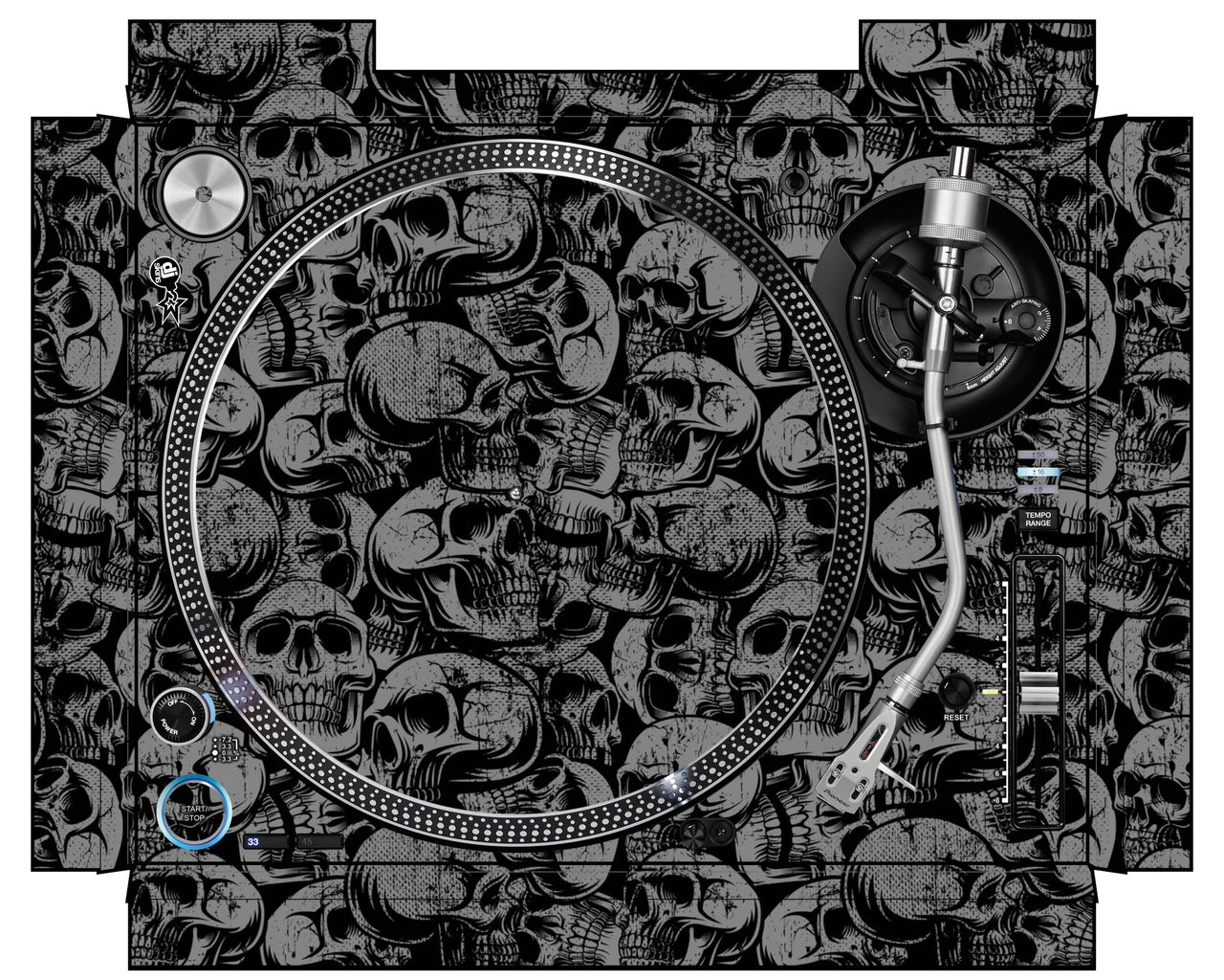 Pioneer DJ PLX 1000 Skin Skull
