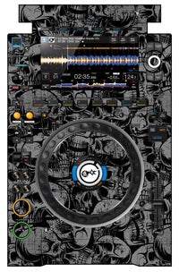 Pioneer DJ CDJ 3000 Skin Skull