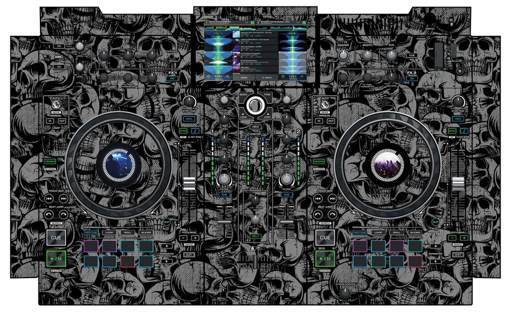 Denon DJ PRIME 2 Skin Skull