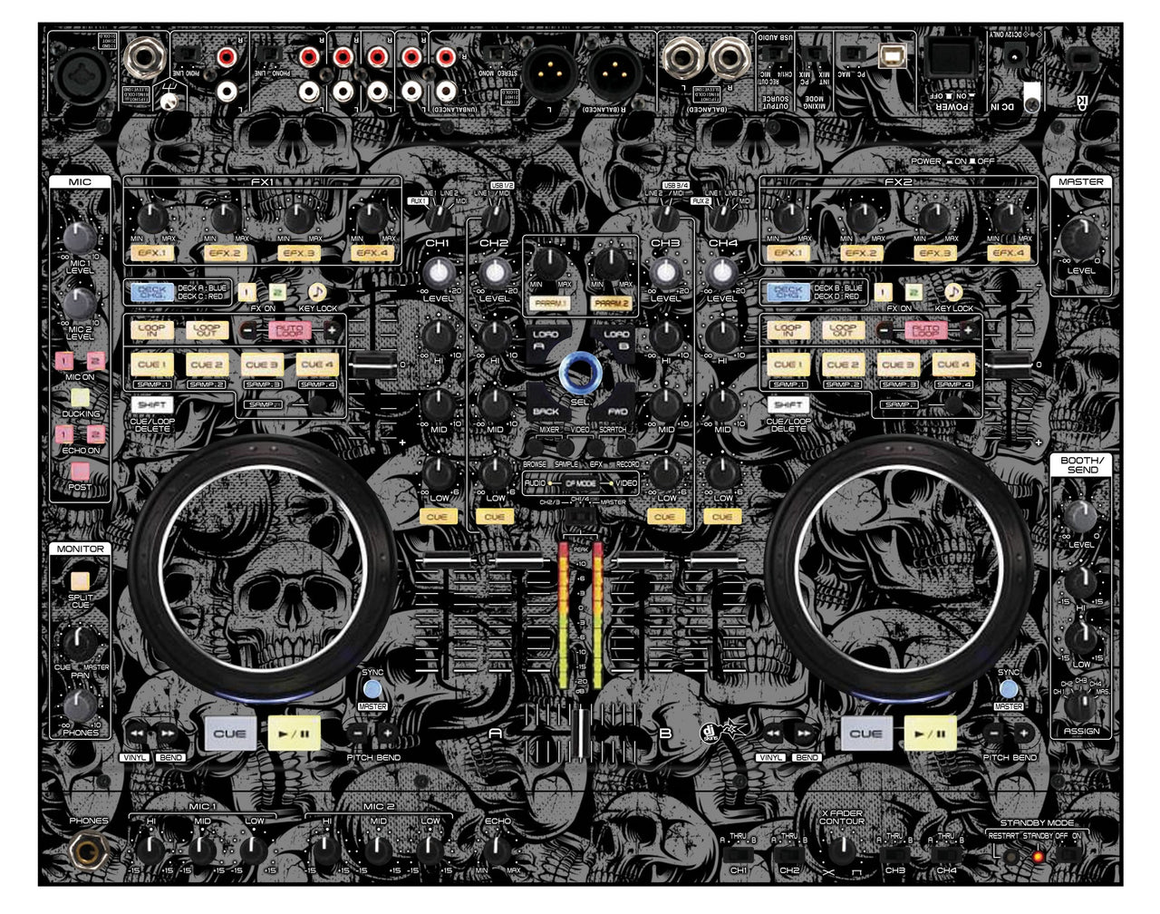 Denon DJ MC 6000 Skin Skull