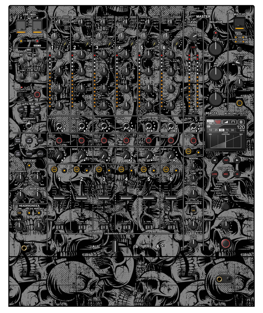 Pioneer DJ DJM V10 Skin Skull