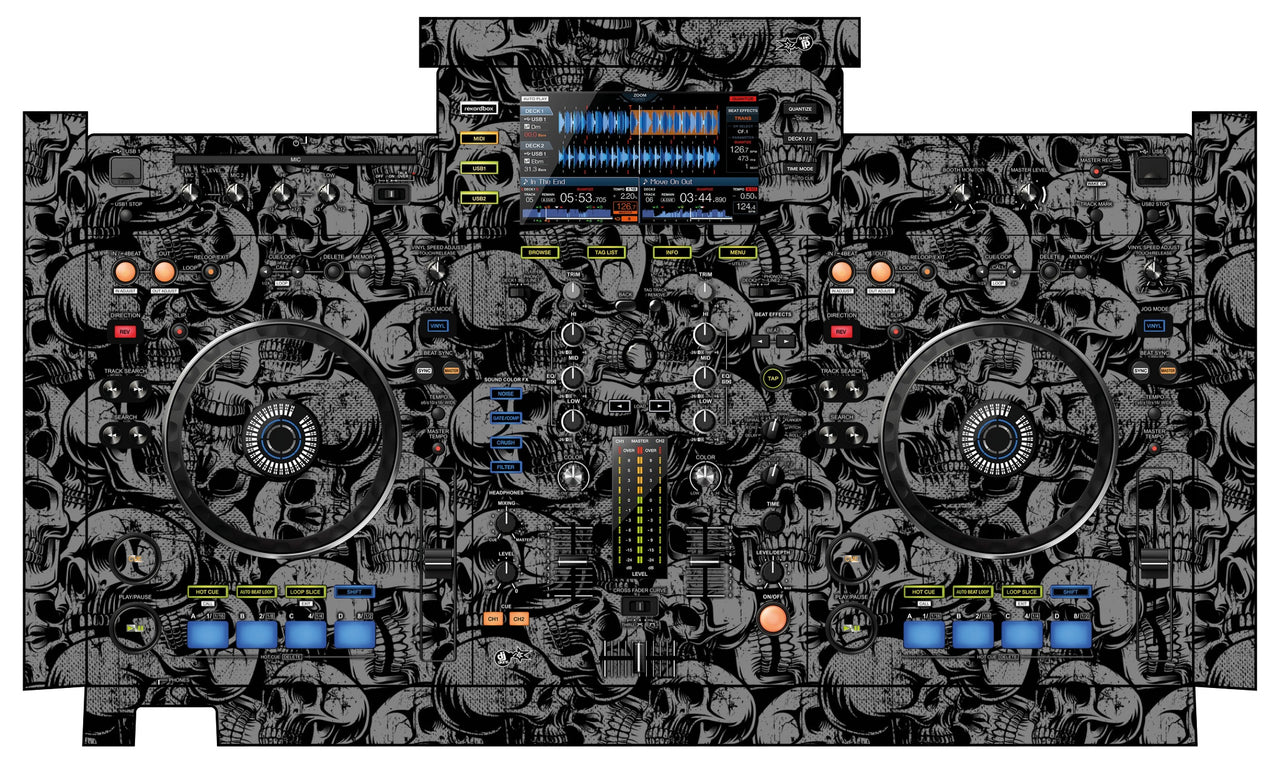 Pioneer DJ XDJ RX Skin Skull