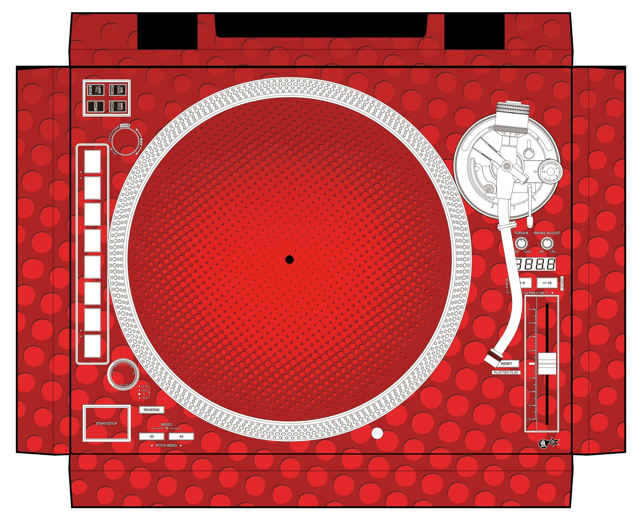 Reloop RP 8000 MK2 Skin Smartiboy