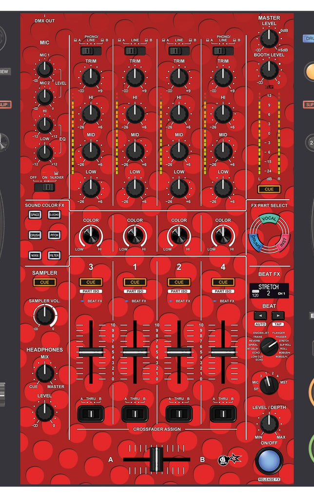 Pioneer DJ DDJ FLX10 MIXER Skin Smartiboy