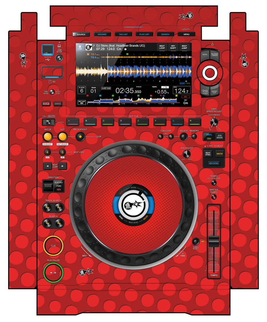 Pioneer DJ CDJ 3000 incl. SIDES Skin Smartiboy