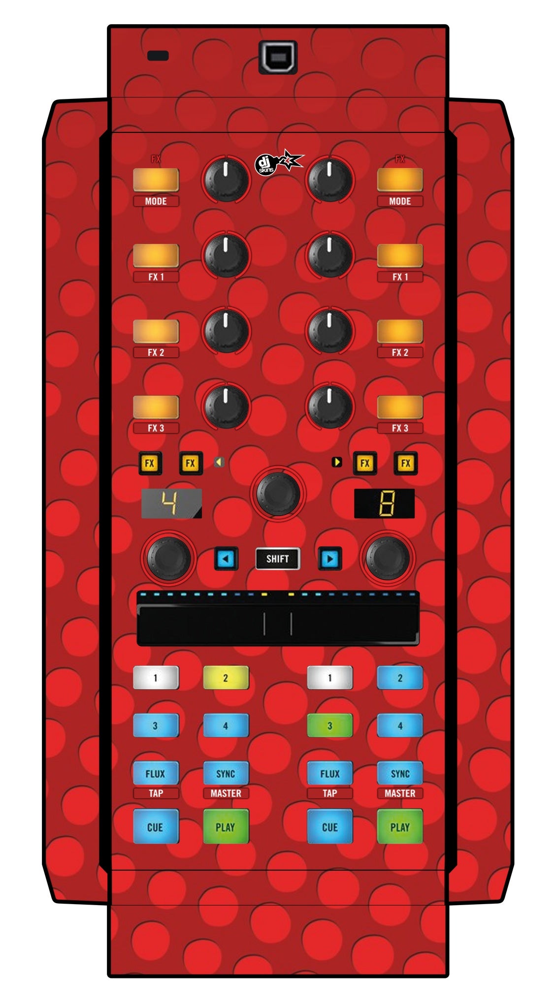Native Instruments X1 MK2 Skin Smartiboy