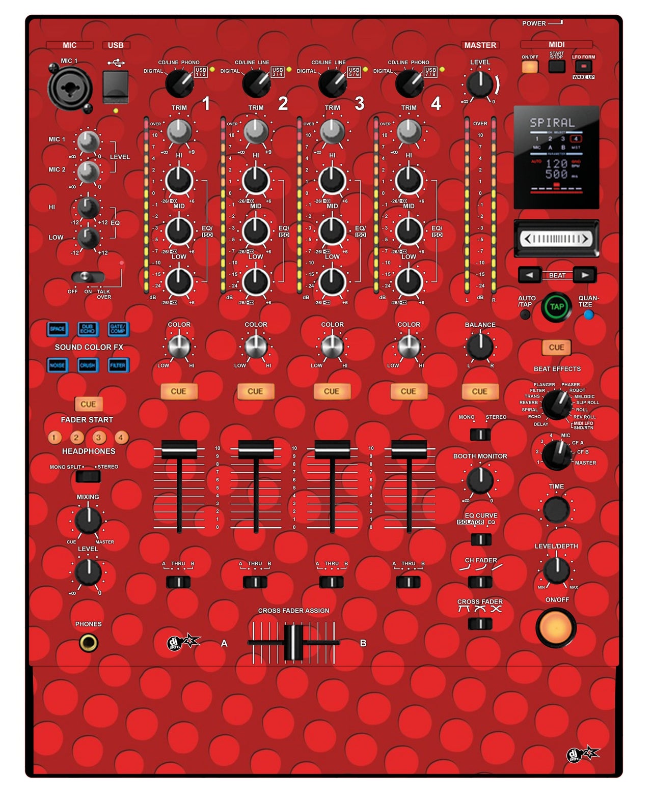 Pioneer DJ DJM 900 NEXUS Skin Smartiboy