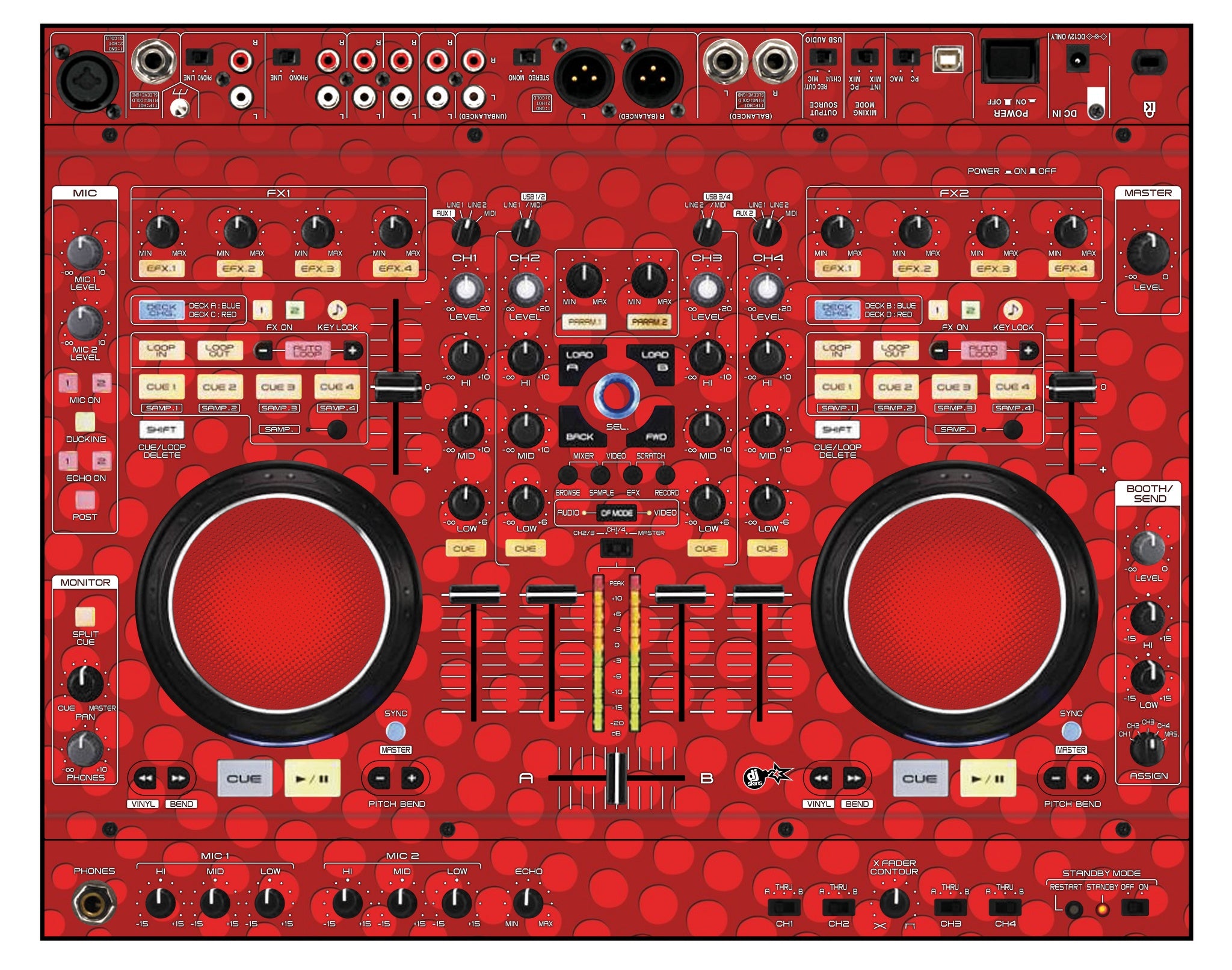 Denon DJ MC 6000 Skin Smartiboy