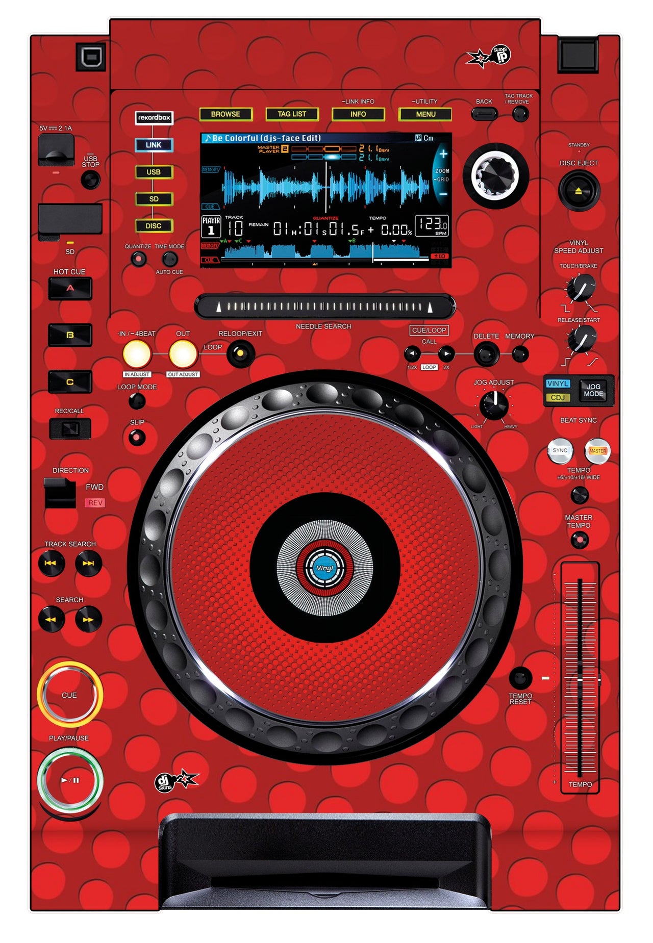 Pioneer DJ CDJ 2000 NEXUS Skin Smartiboy