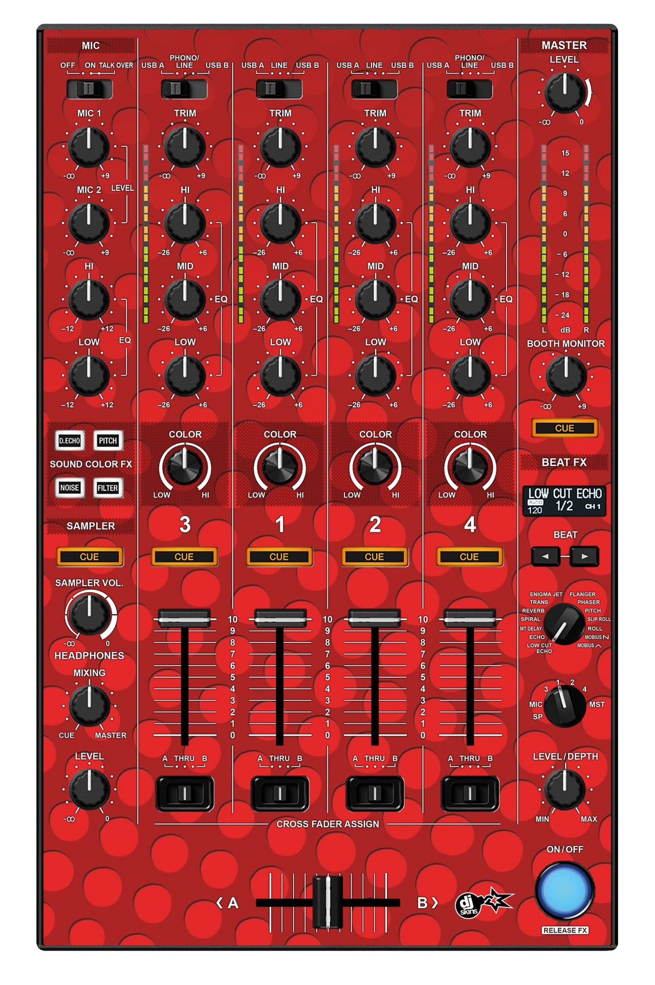 Pioneer DJ DDJ 1000 MIXER Skin Smartiboy