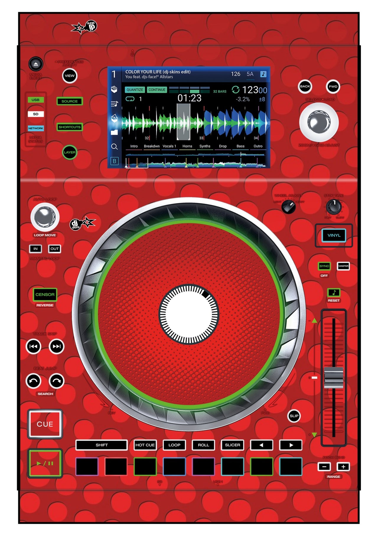 Denon DJ SC 5000 Skin Smartiboy