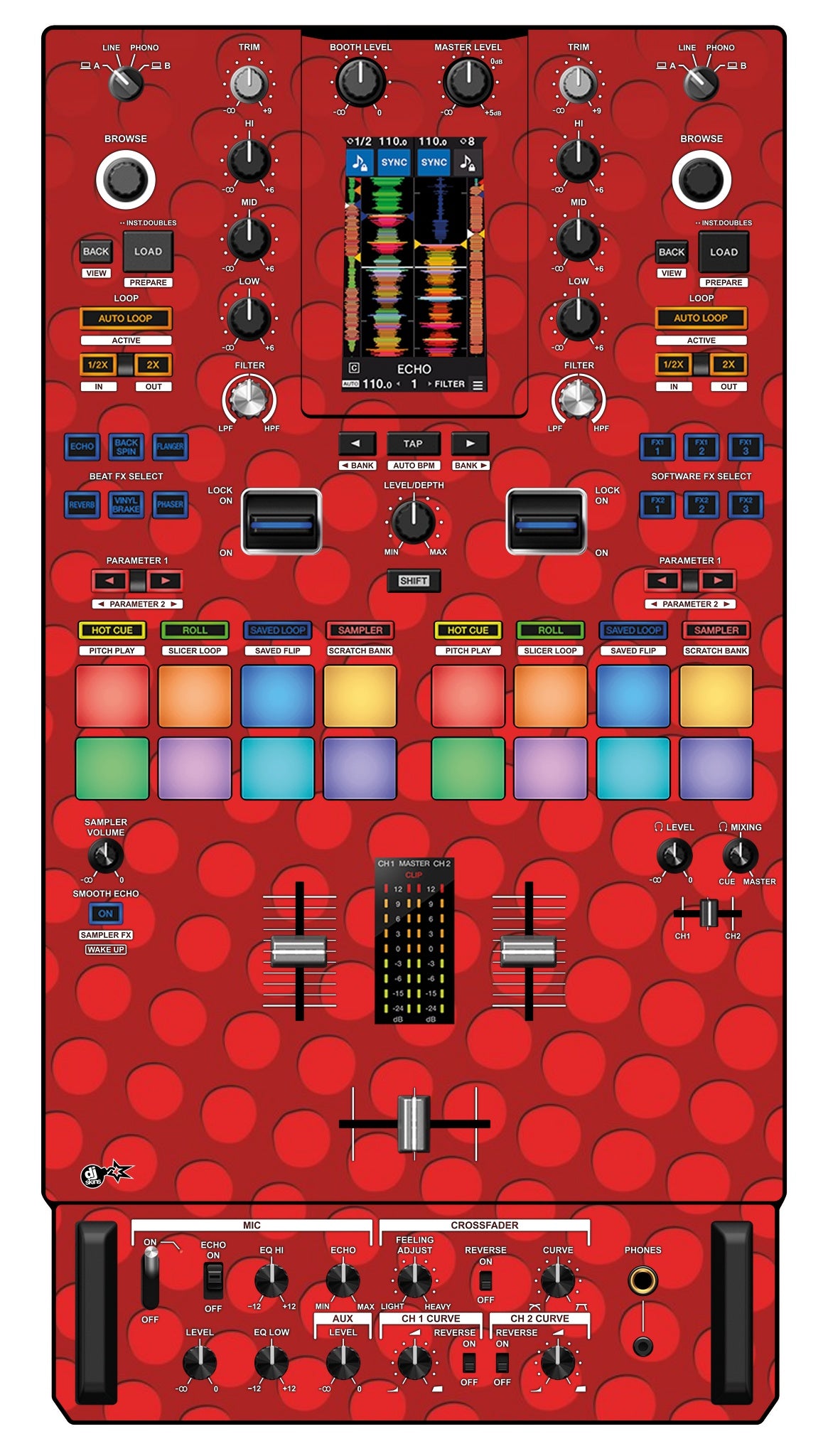 Pioneer DJ DJM S11 Skin Smartiboy