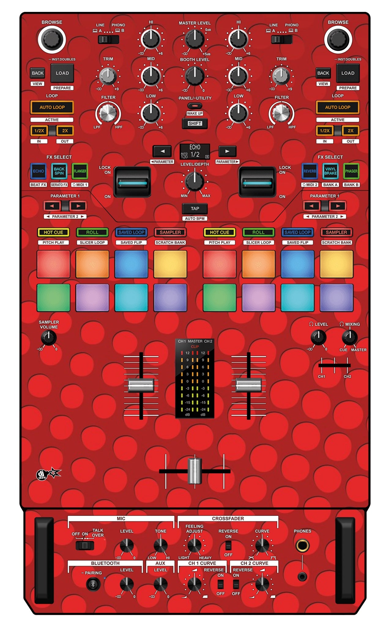 Pioneer DJ DJM S7 Skin Smartiboy