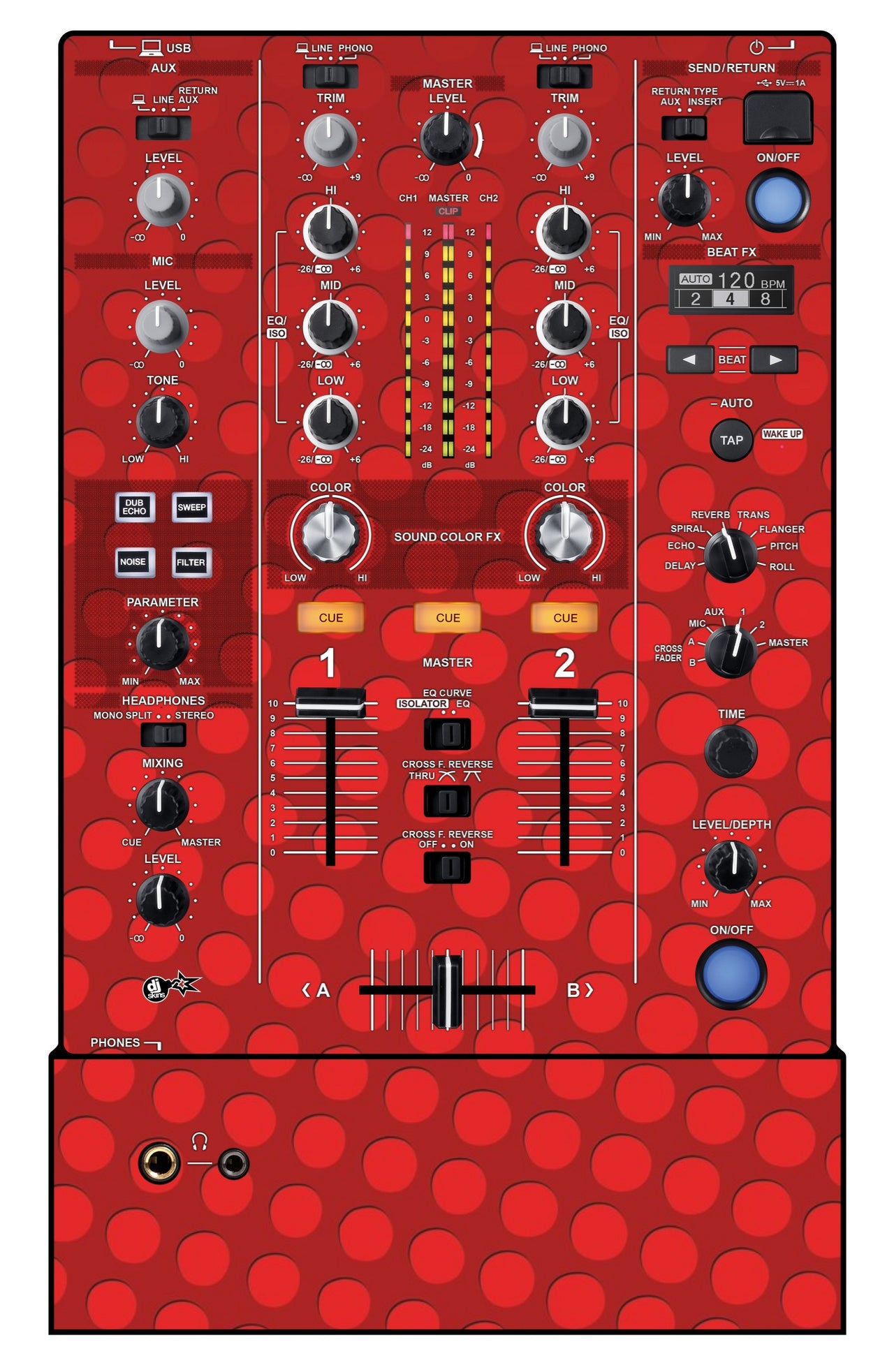 Pioneer DJ DJM 450 Skin Smartiboy