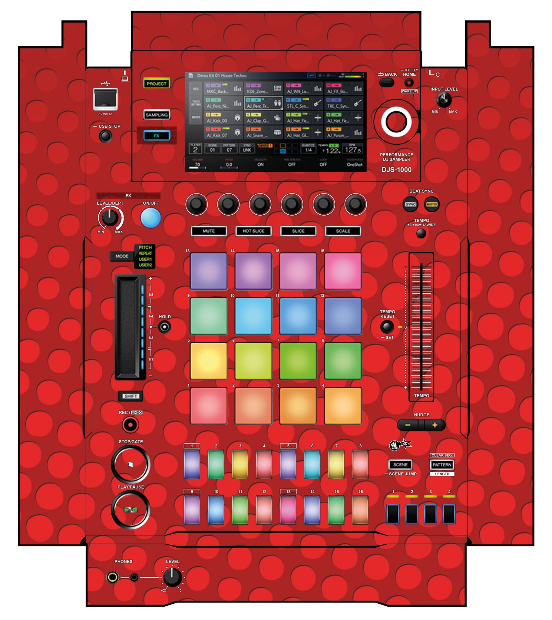 Pioneer DJ DJS 1000 Skin Smartiboy