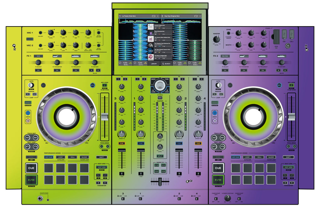 Denon DJ PRIME 4 Skin Smooth Gradienter V1