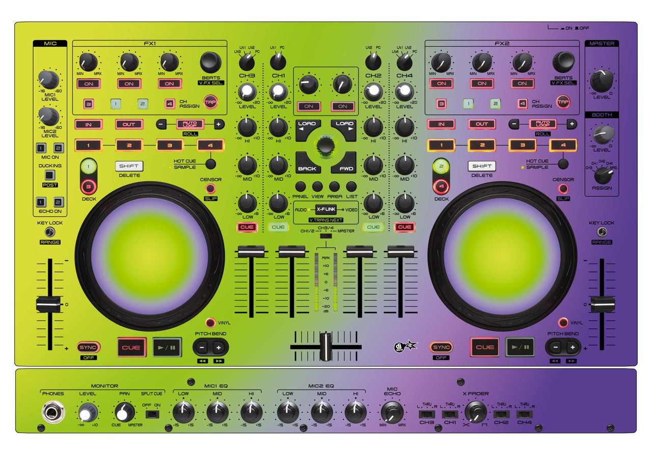 Denon DJ MC 6000 MK2 Skin Smooth Gradienter V1