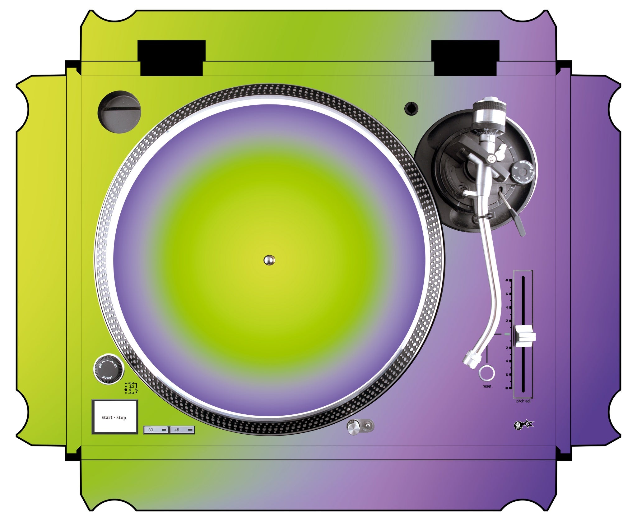 Technics 1200 / 1210 MK5 Skin Smooth Gradienter V1