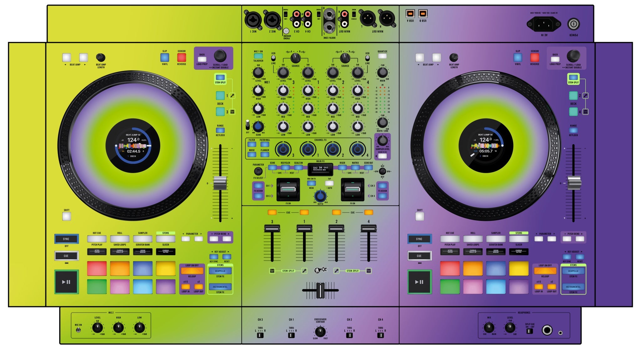 Rane FOUR Skin Smooth Gradienter V1