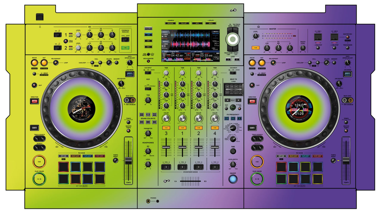Pioneer DJ XDJ XZ Skin Smooth Gradienter V1