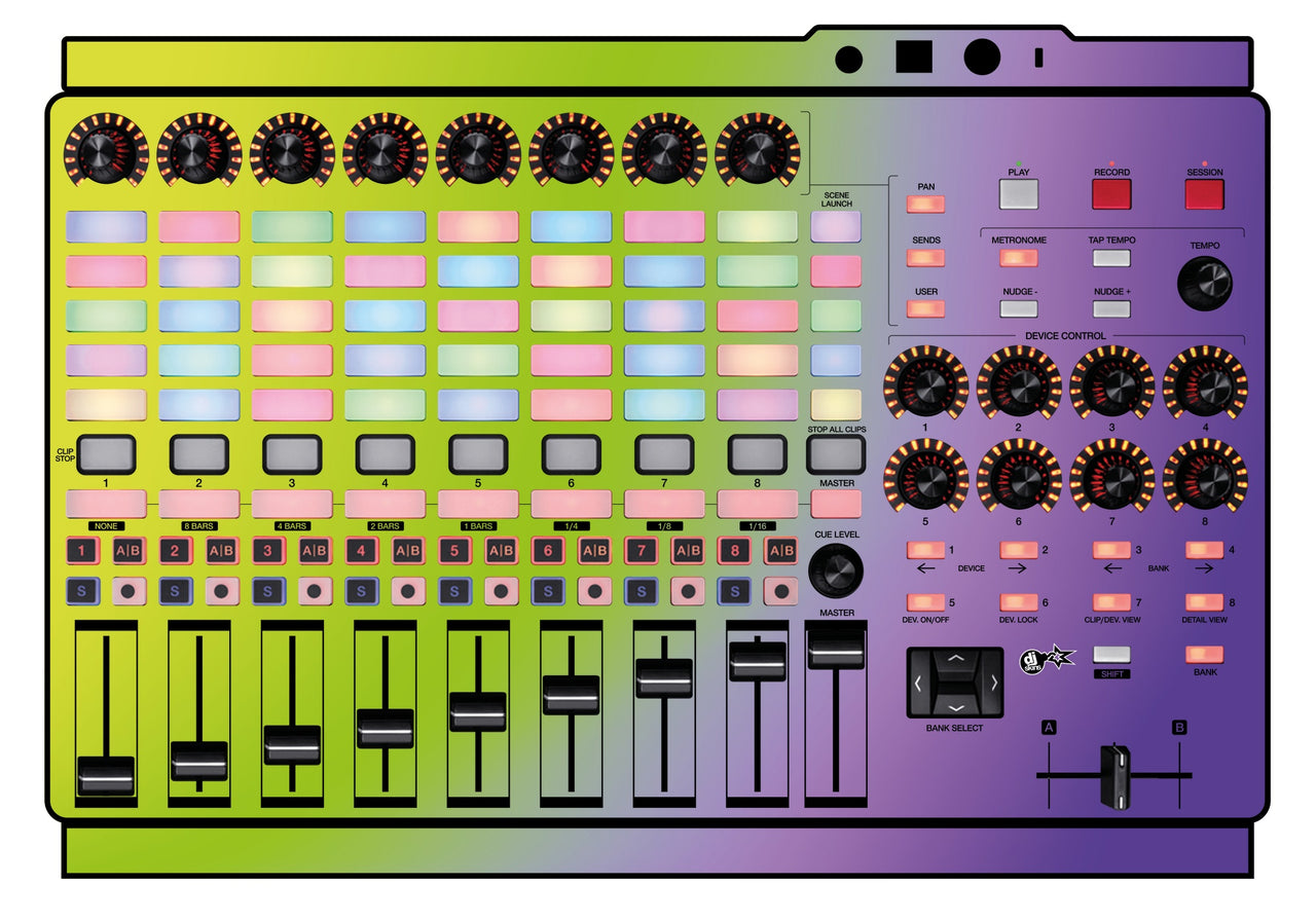 Akai Pro APC 40 MK2 Skin Smooth Gradienter V1