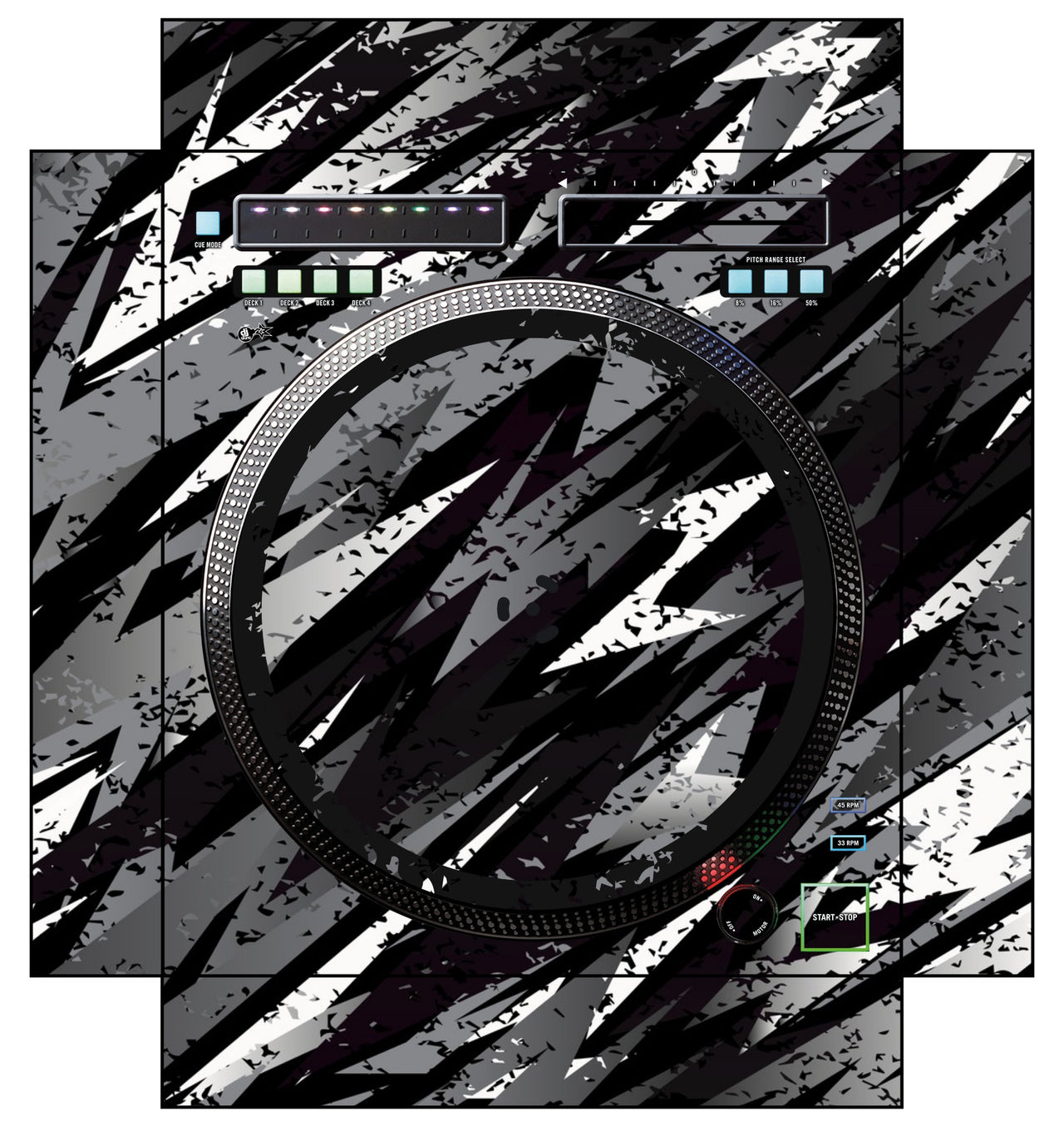 Rane TWELVE Skin Sparkasm Black