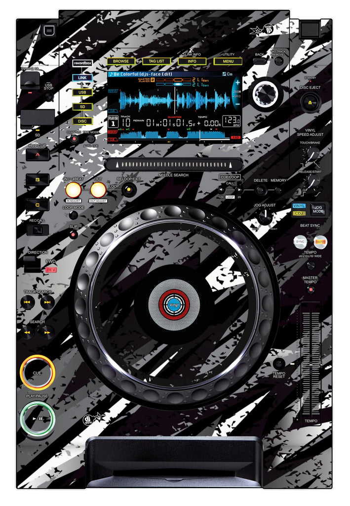 Pioneer DJ CDJ 2000 NEXUS Skin Sparkasm Black