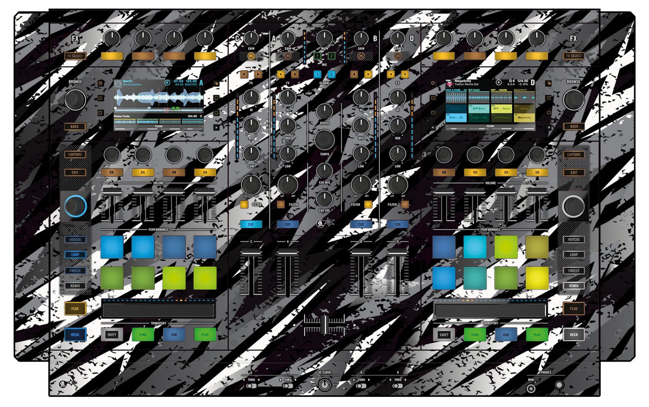 Native Instruments S8 Skin Sparkasm Black